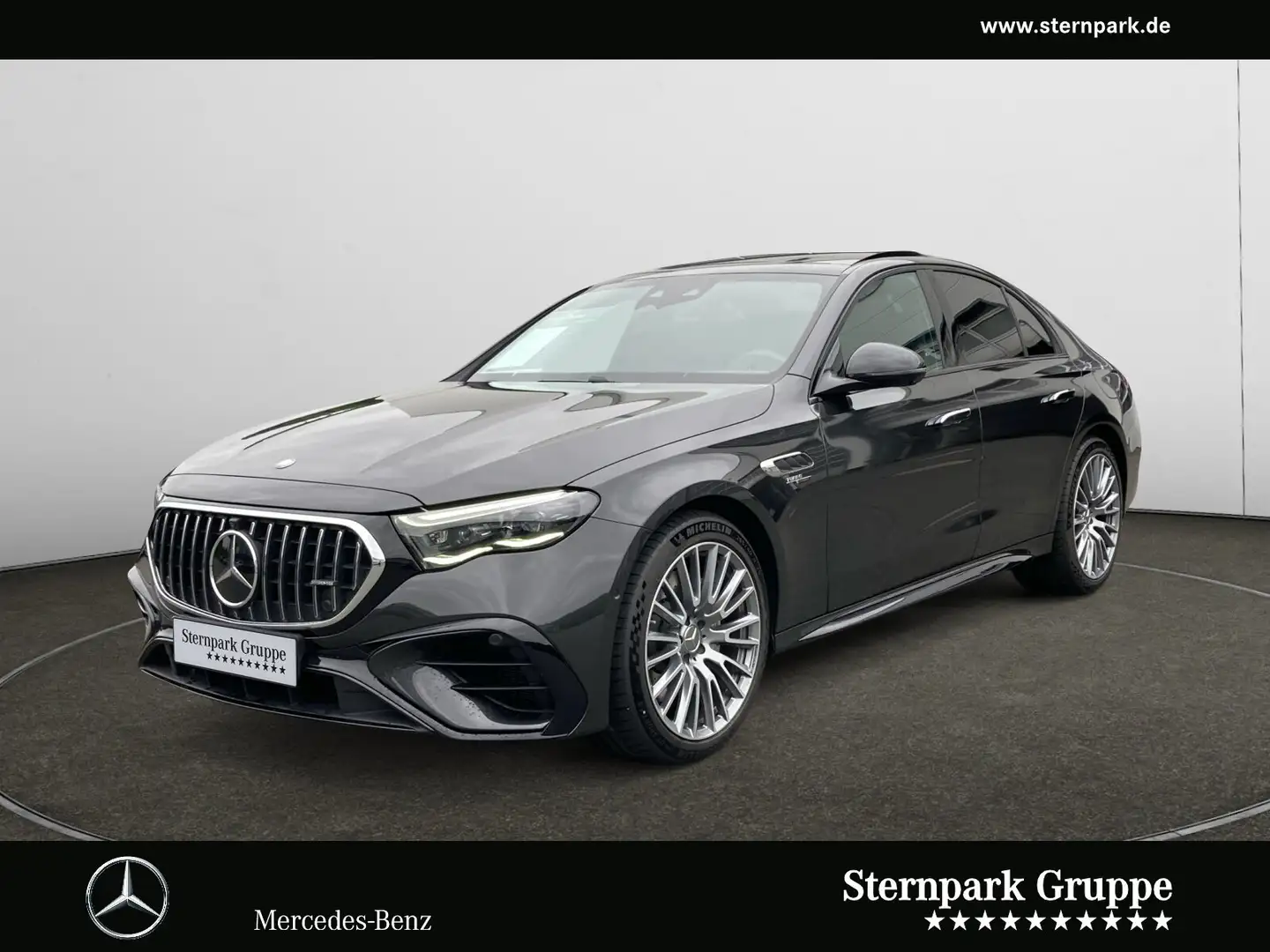 Mercedes-Benz E 53 AMG E 53 Hyb 4M+ Premium'Pano'Night'RealSound'HUD'20 Gris - 1