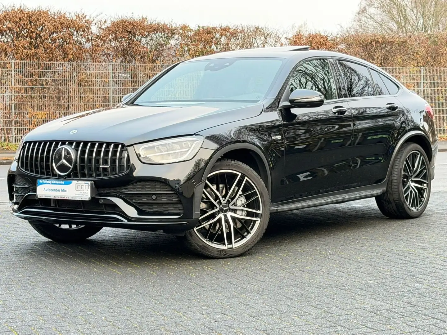 Mercedes-Benz GLC 43 AMG 4Matic Coupe NightPaket-LED-360-Spur- Schwarz - 2