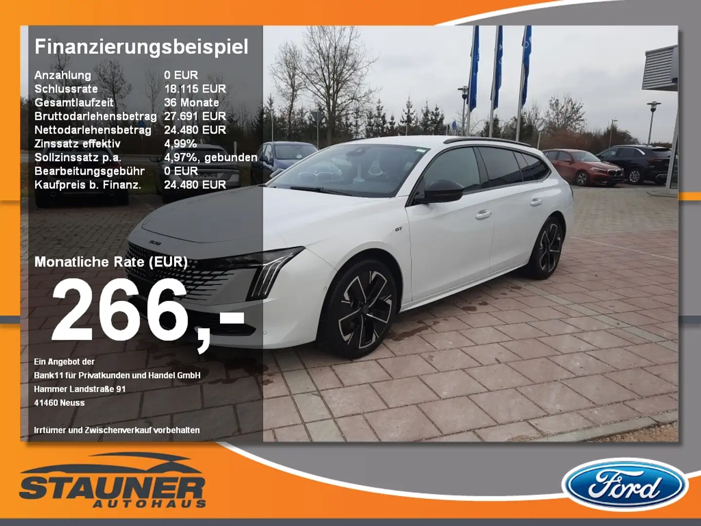 Peugeot 508 1.5 BlueHDi 130 SW GT LED ACC SHZ Kamera Weiß - 1