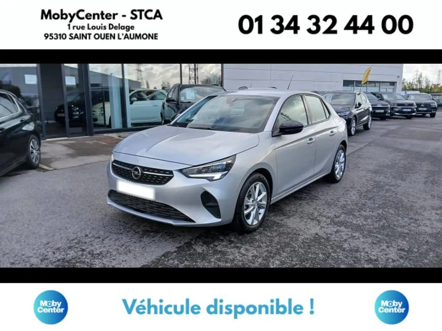 Opel Corsa-e 1.2 75ch Elegance Business Gris - 1