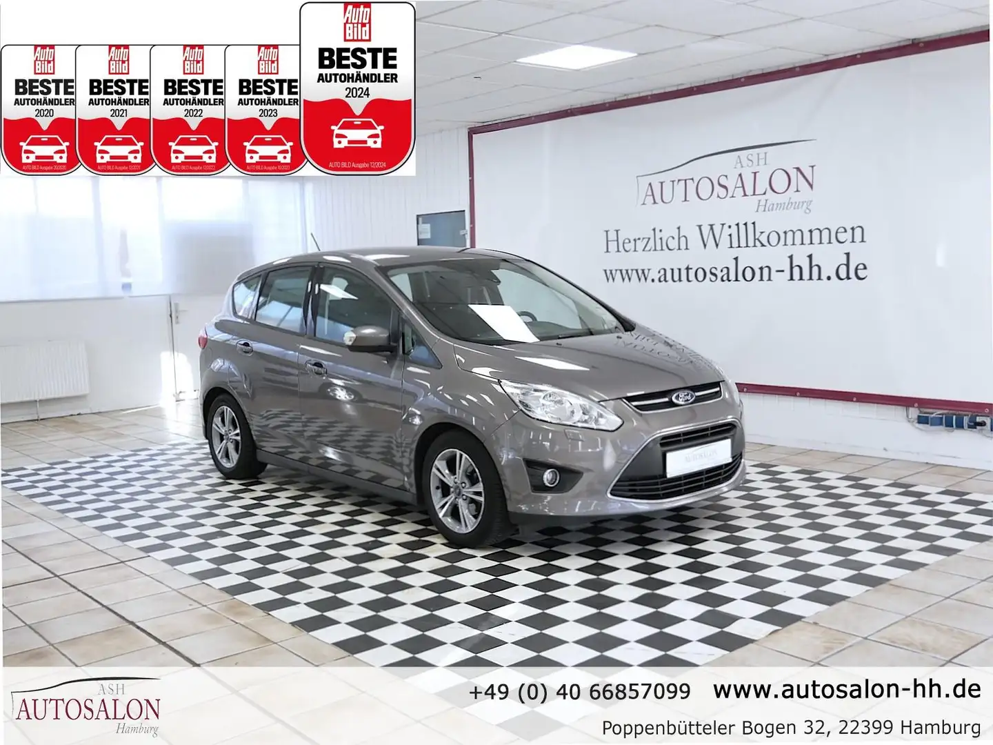 Ford C-Max Trend*3Vorb*Zahnrie. Neu 21*Servicege.*AHK Brun - 1