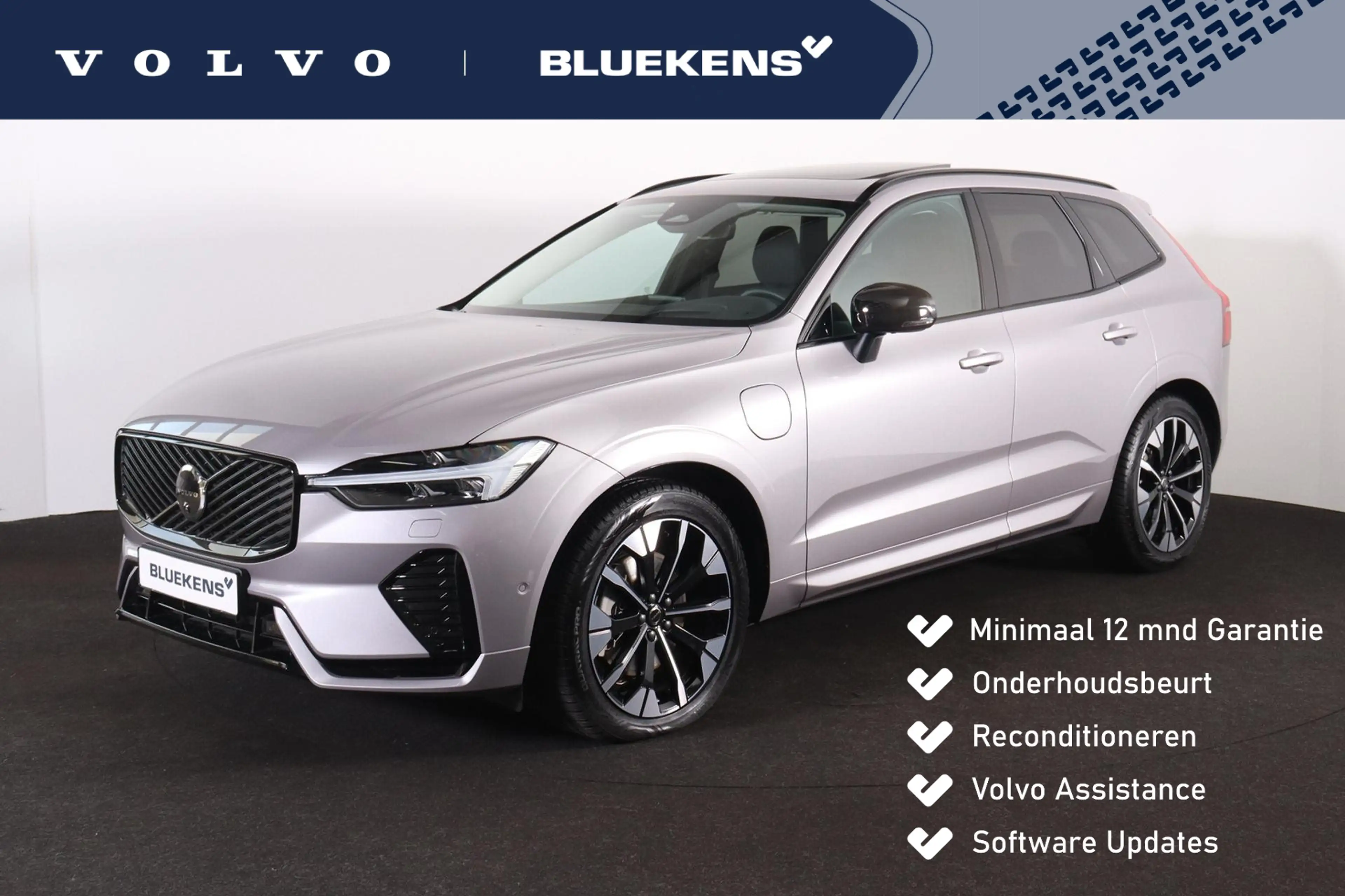 Volvo XC60 T6 Recharge AWD Ultra Dark - Luchtvering - Panoram