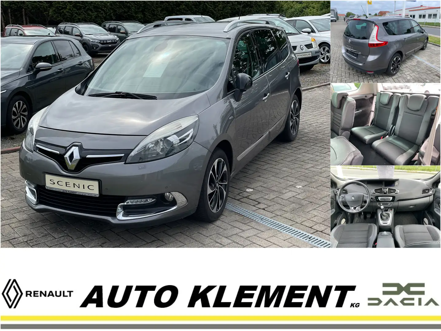 Renault Grand Scenic Bose Energy dCi 130 7-Sitzer, Kamera, Sitzheizung Сірий - 1