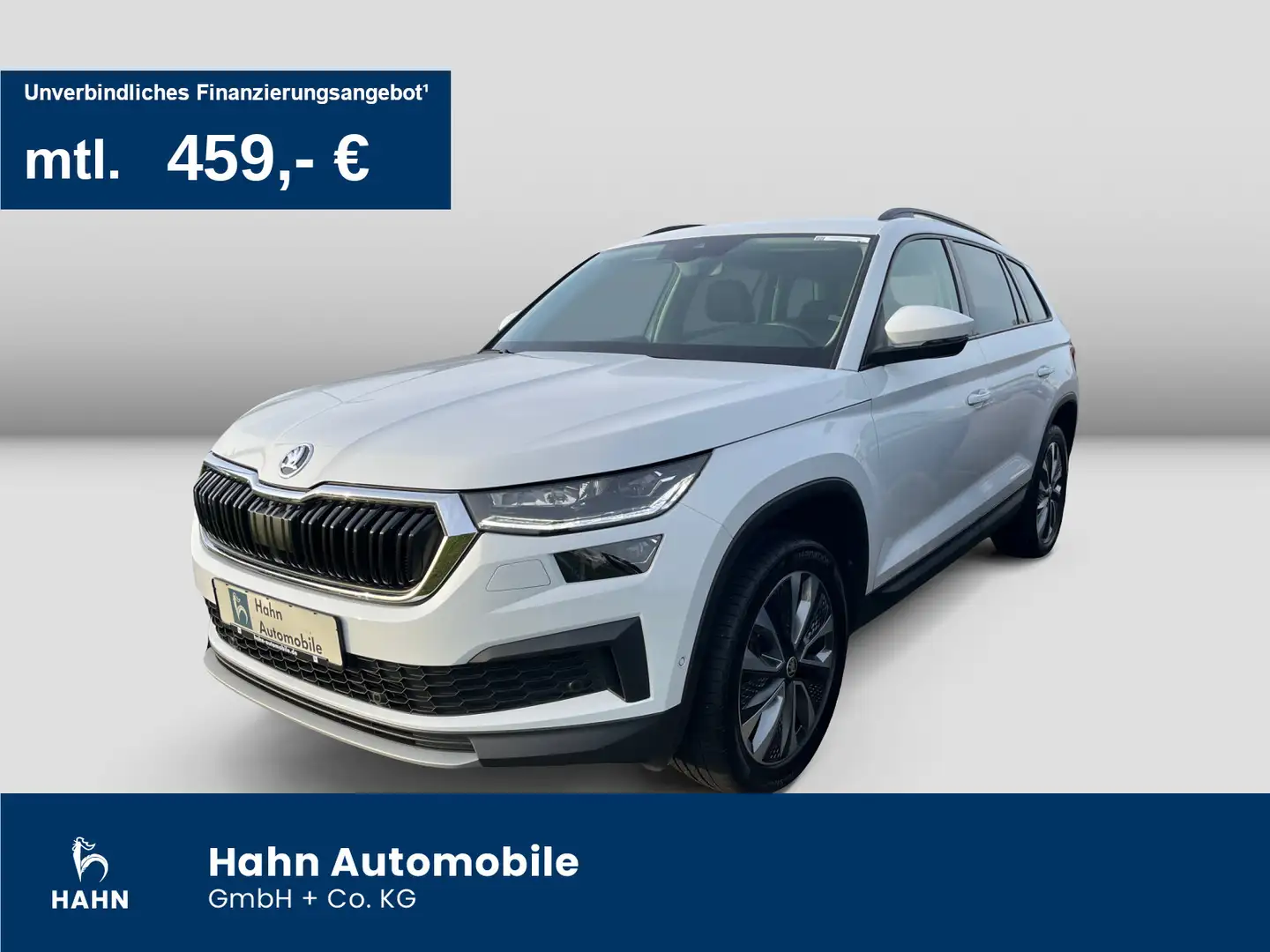 Skoda Kodiaq 2.0TDI DSG 4x4 Tour Matrix Navi AHK CAM Weiß - 1