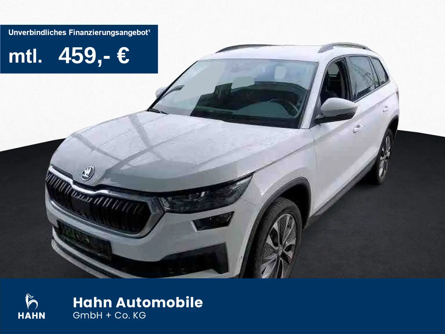 Skoda Kodiaq 2.0TDI DSG 4x4 Tour Matrix Navi AHK CAM Weiß - 1