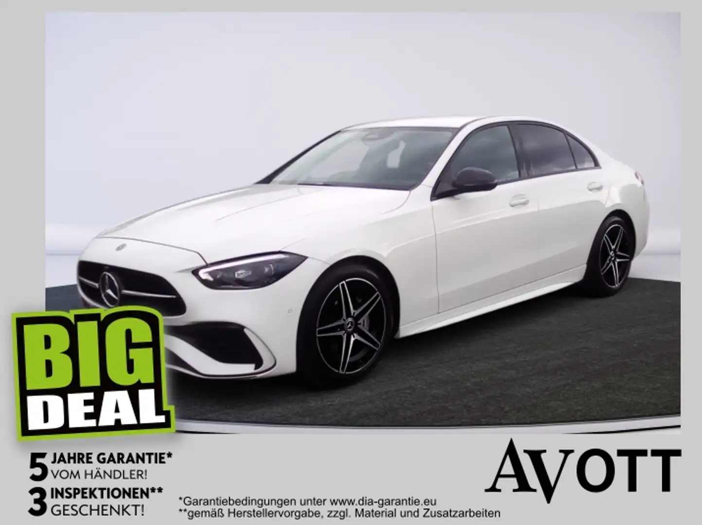 Mercedes-Benz C 180 Weiß - 1