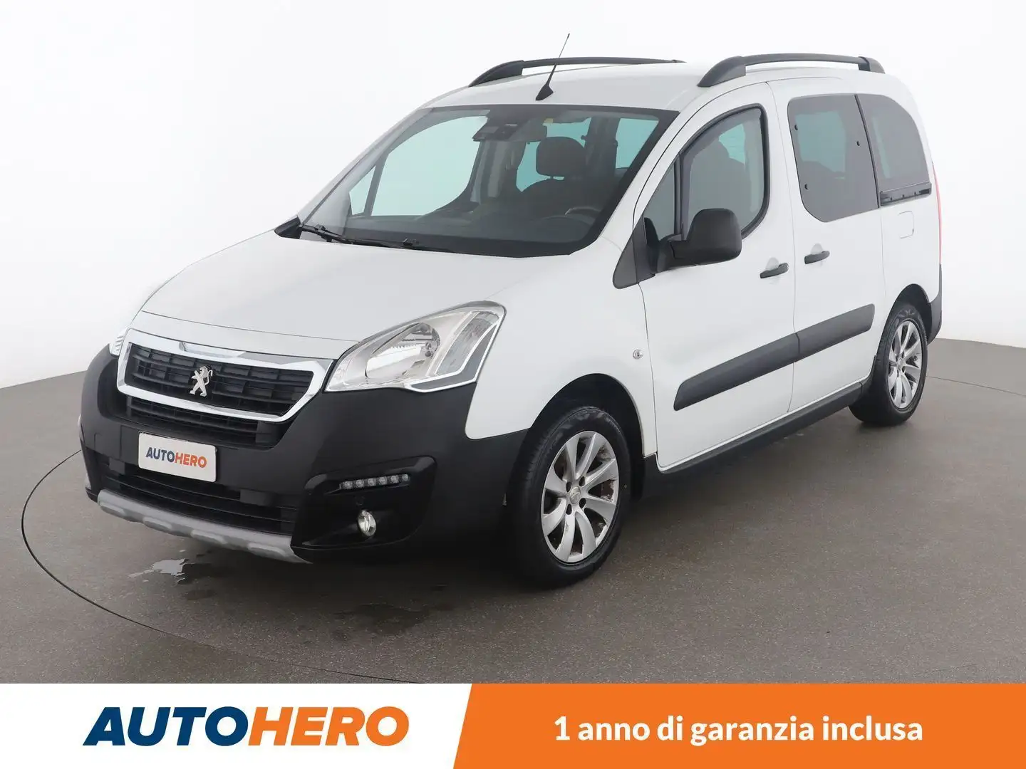Peugeot Partner 1.6 Blue-HDi Outdoor 120 CV Білий - 1