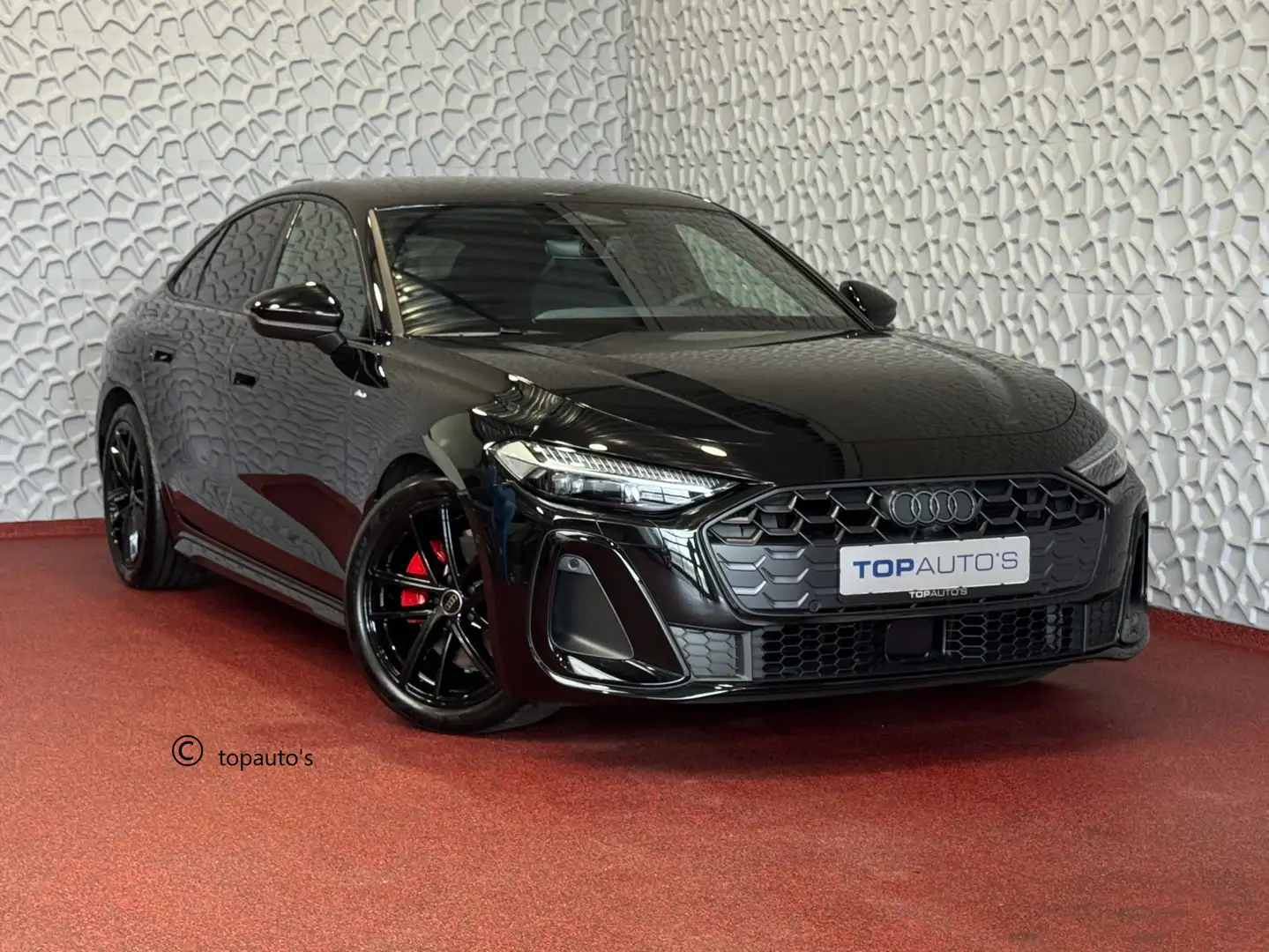 Audi A5 Limousine 2.0 TFSI S-LINE BENZINE BLACK LINE MATRI Schwarz - 1