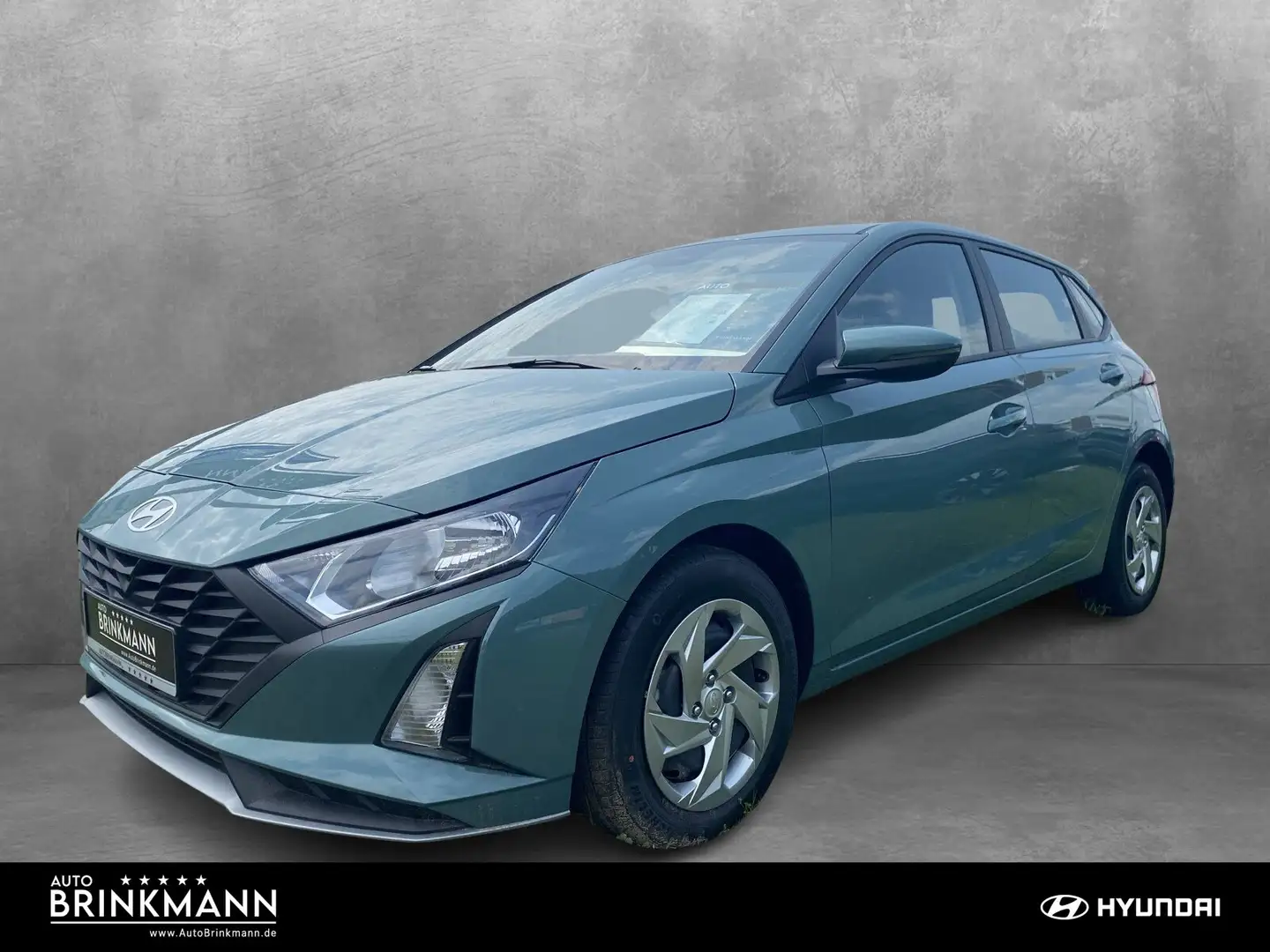 Hyundai i20 i20 1.2 Select (EURO 6e) /Navi/Kamera Klima/HiFi Grün - 1