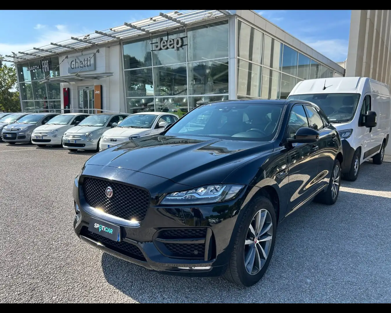 Jaguar F-Pace 2.0d 180 CV AWD aut. R-Sport MOTORE NUOVO Noir - 1