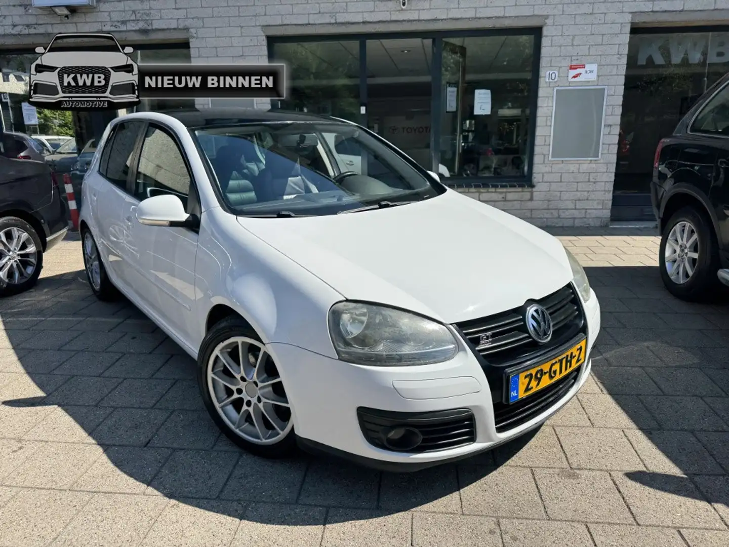 Volkswagen Golf 1.4 TSI GT 5Deurs R32 interieur leer Wit - 1