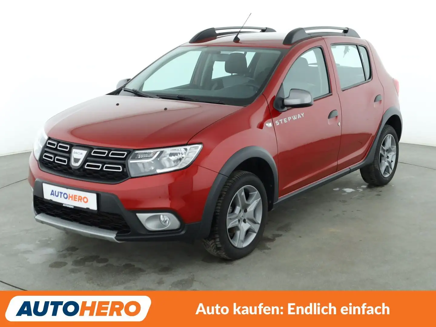 Dacia Sandero 0.9 TCe Stepway Prestige *CAM*TEMPO*LIM*PDC* Rot - 1