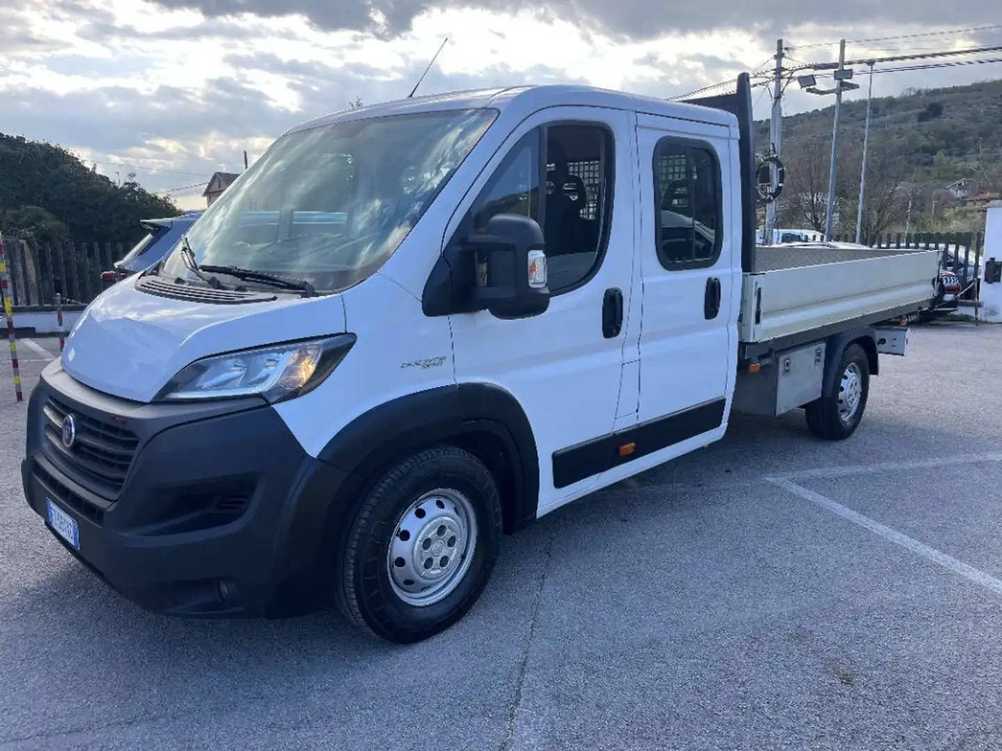 Fiat Ducato Maxi 35 XLH1 2.3 mjt 180cv Doppia Cabina E6 Weiß - 1