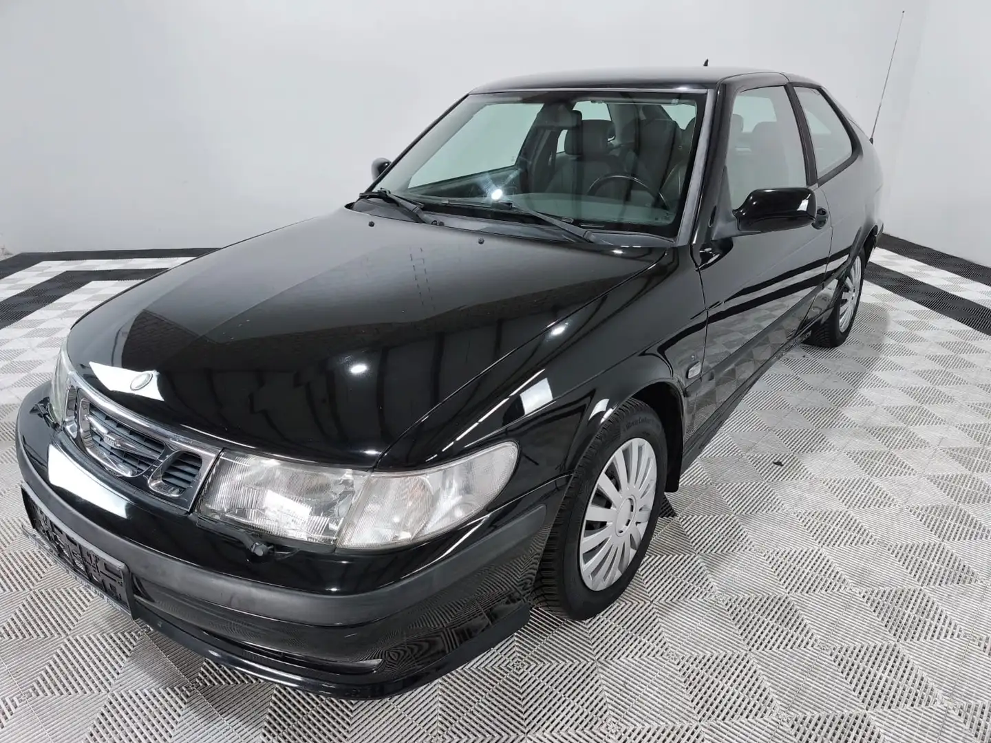 Saab 9-3 2.0t SE Coupé°1 Hand°Klima°Leder°ATM Schwarz - 1