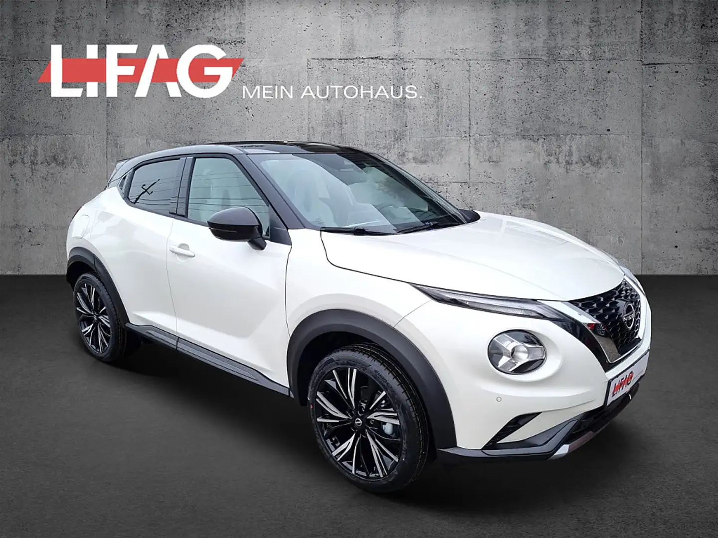 Nissan Juke 1,0 N-Design DCT Aut. *ab € 27.990,-* Weiß - 1