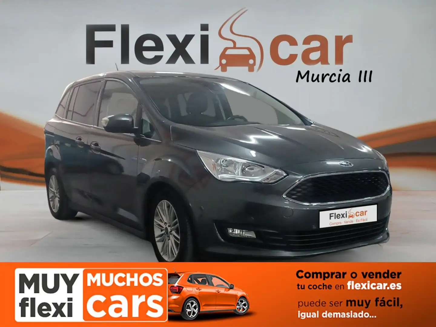 Ford C-Max 1.0 Ecoboost Auto-S&S Business 125 Gris - 1