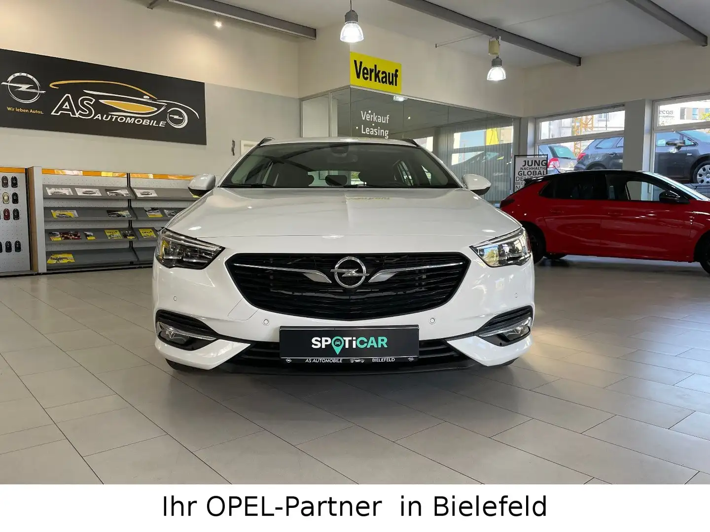 Opel Insignia B ST B.Edit. AT/AHK/NAVI/LED/AGR/KEYLES Blanco - 2