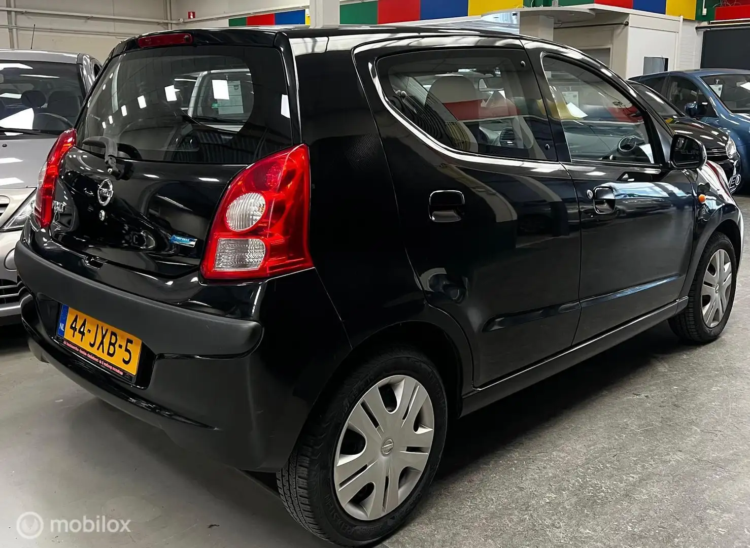 Nissan Pixo 1.0 Acenta 1e Eigenaar / NAP / Airco Schwarz - 2