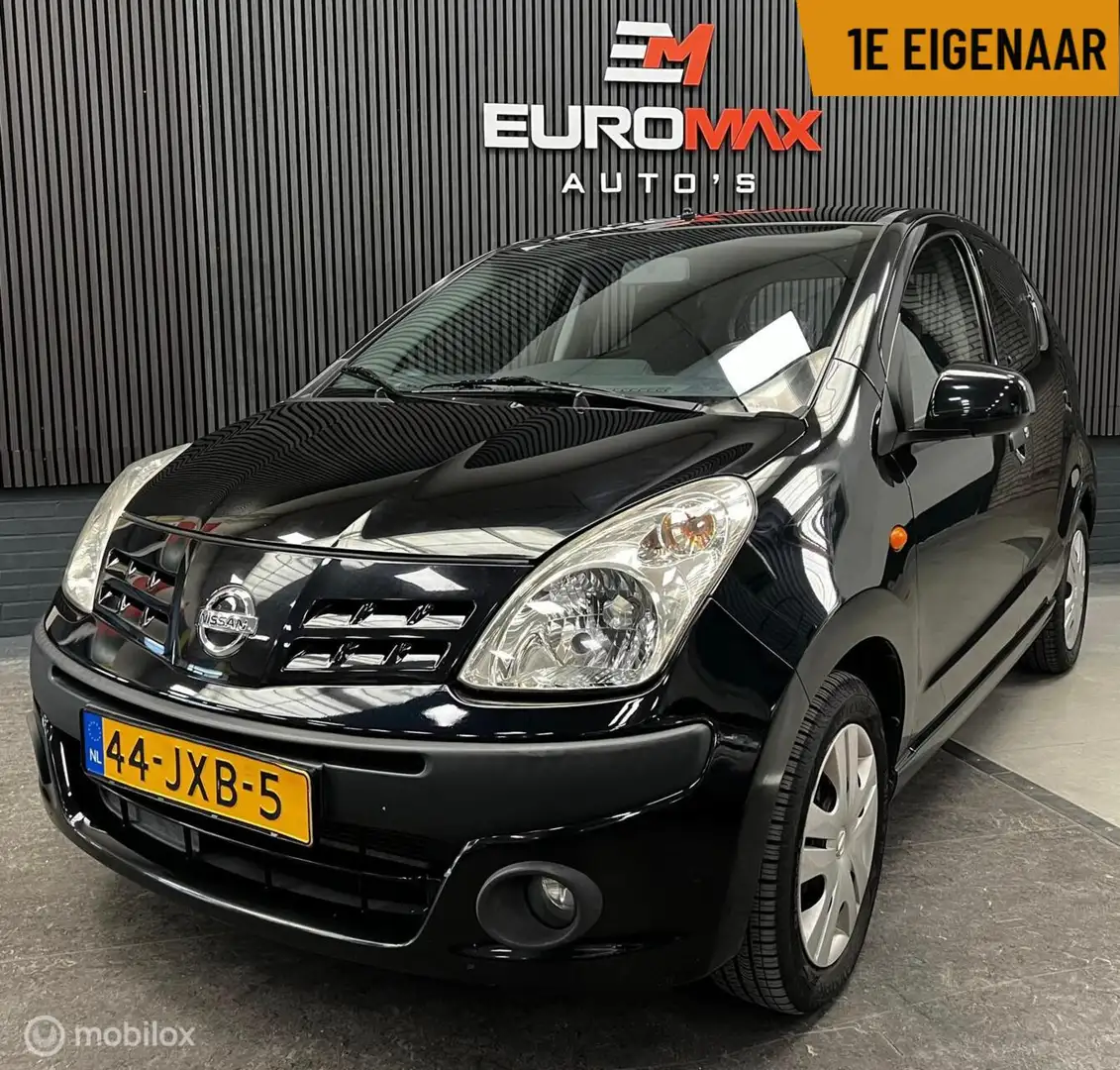 Nissan Pixo 1.0 Acenta 1e Eigenaar / NAP / Airco Schwarz - 1