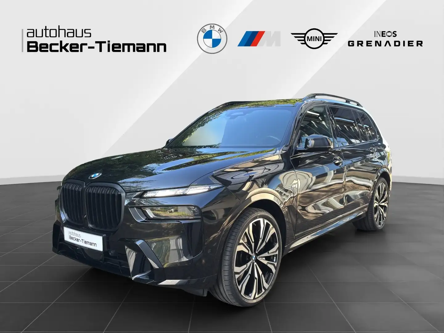 BMW X7 xDrive40d M Sport Pro | Kristall | B&W | AHK | Sky Schwarz - 1