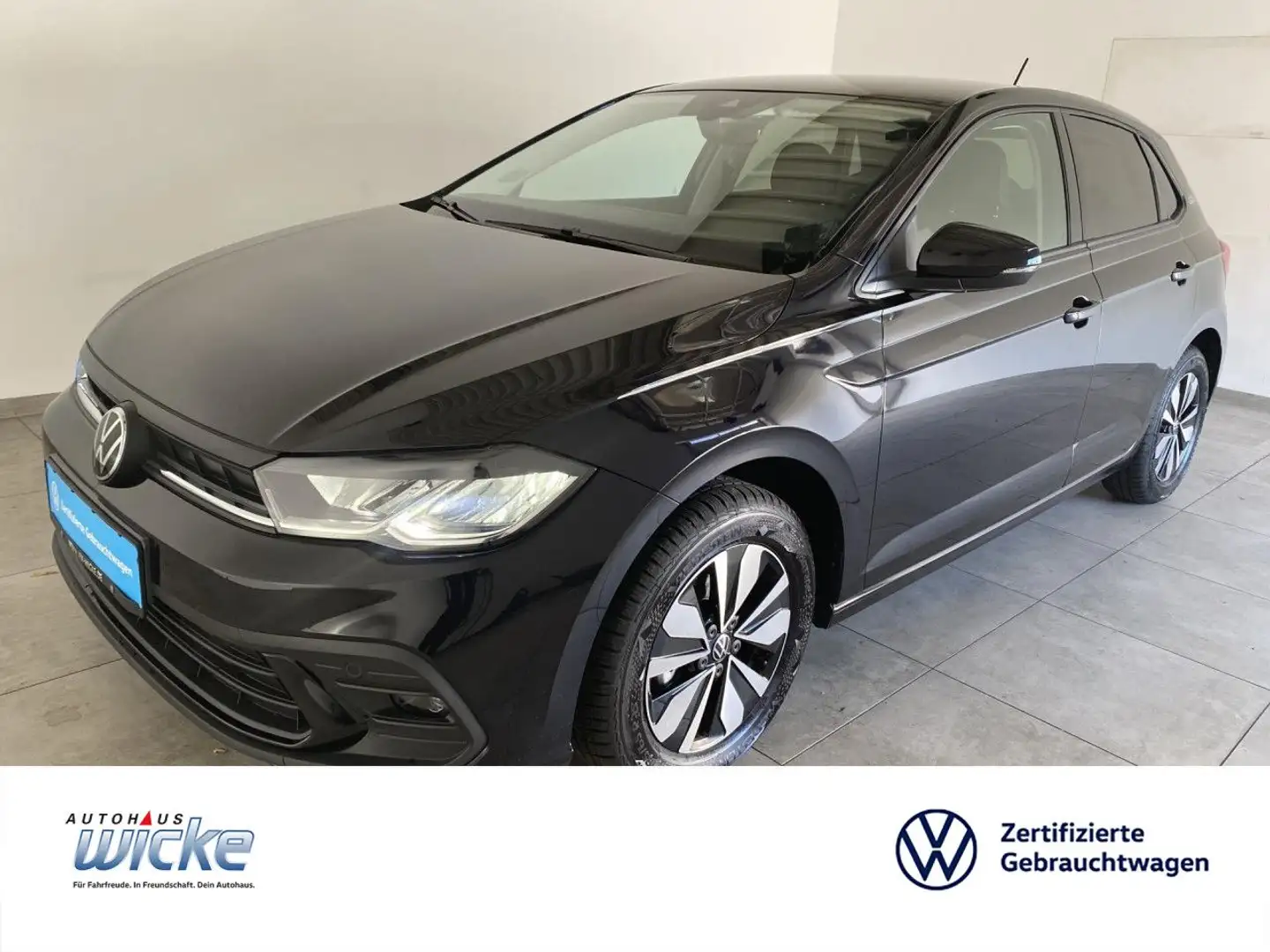 Volkswagen Polo 1.0 Goal KLIMA APP CONNECT PDC GANZJAHRESREIF Zwart - 1