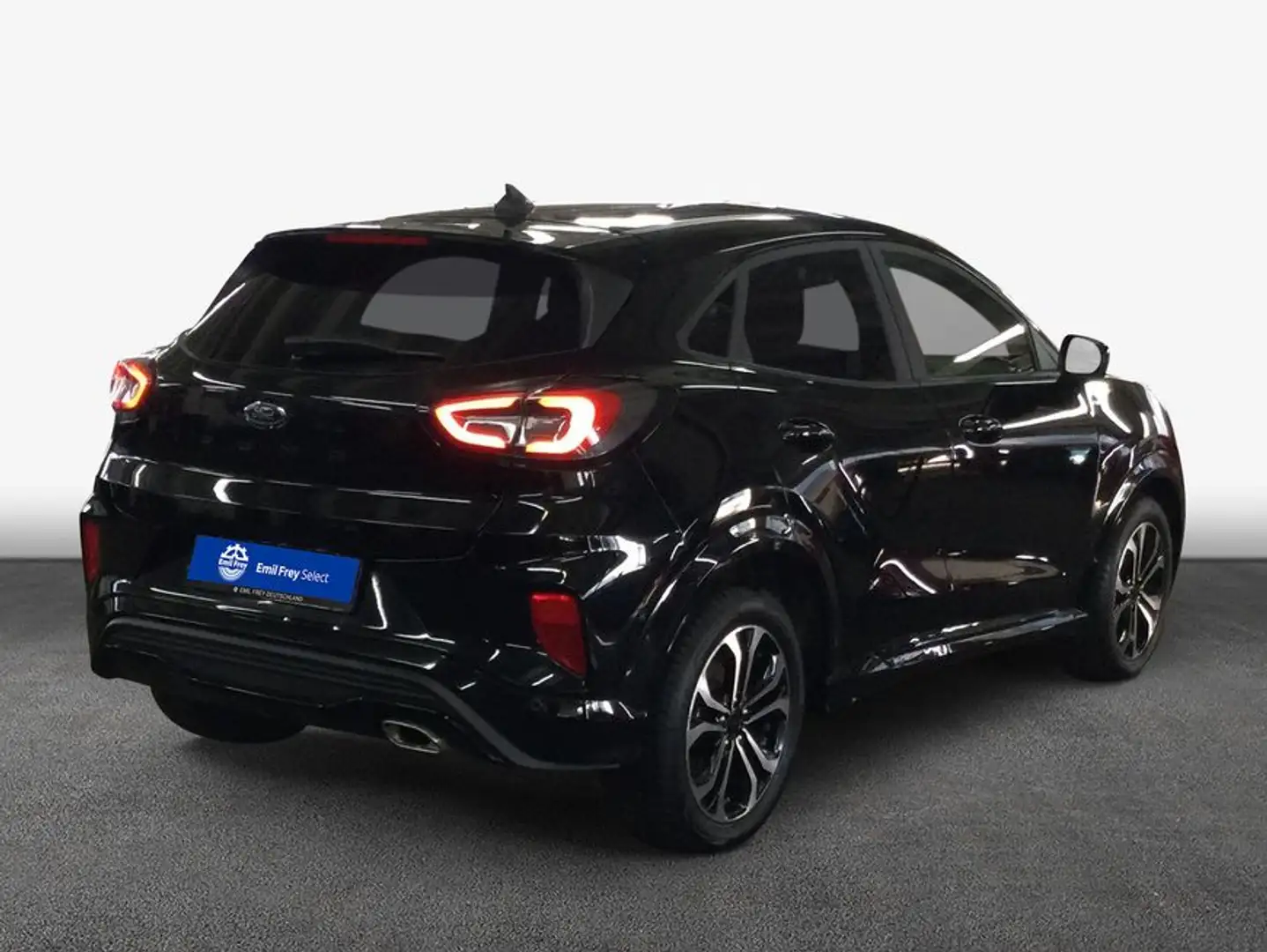 Ford Puma 1.0 EcoBoost Hybrid Aut. ST-LINE *GJR*LED* Zwart - 2