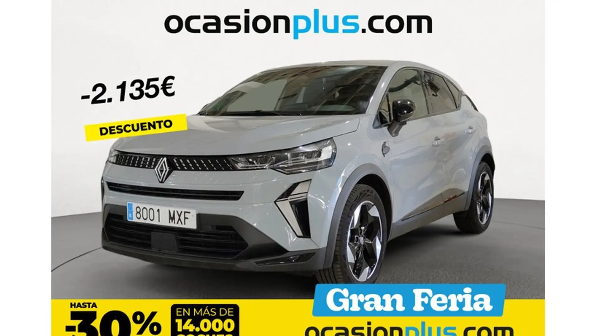 Renault Captur TCe Techno 67kW Grijs - 1