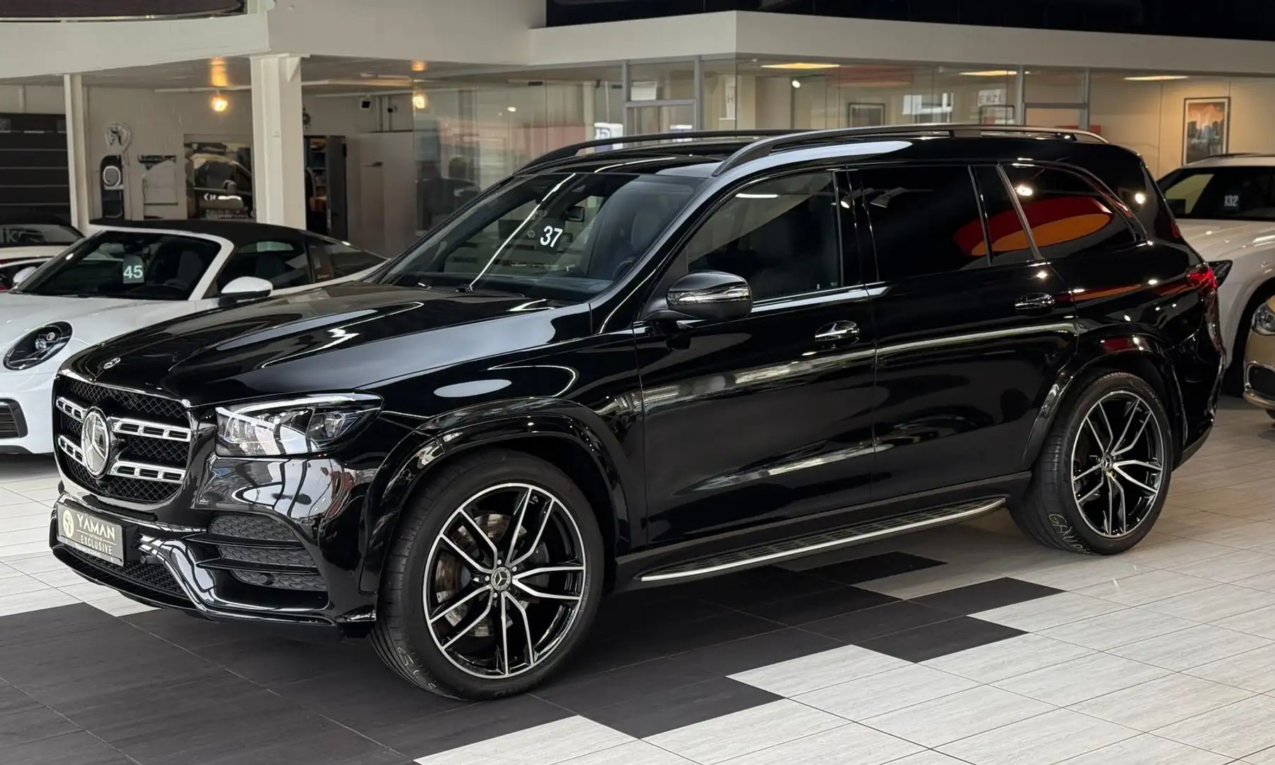 Mercedes-Benz GLS 580 4M*AMG*Pano*HuD*StHzg*Burm.*Distonic* Negro - 2