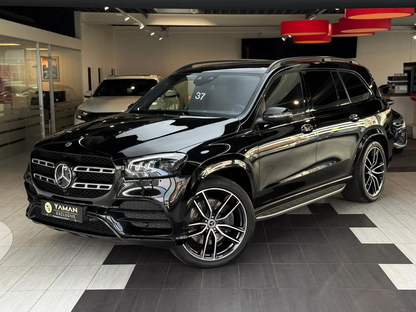 Mercedes-Benz GLS 580 4M*AMG*Pano*HuD*StHzg*Burm.*Distonic* Negro - 1