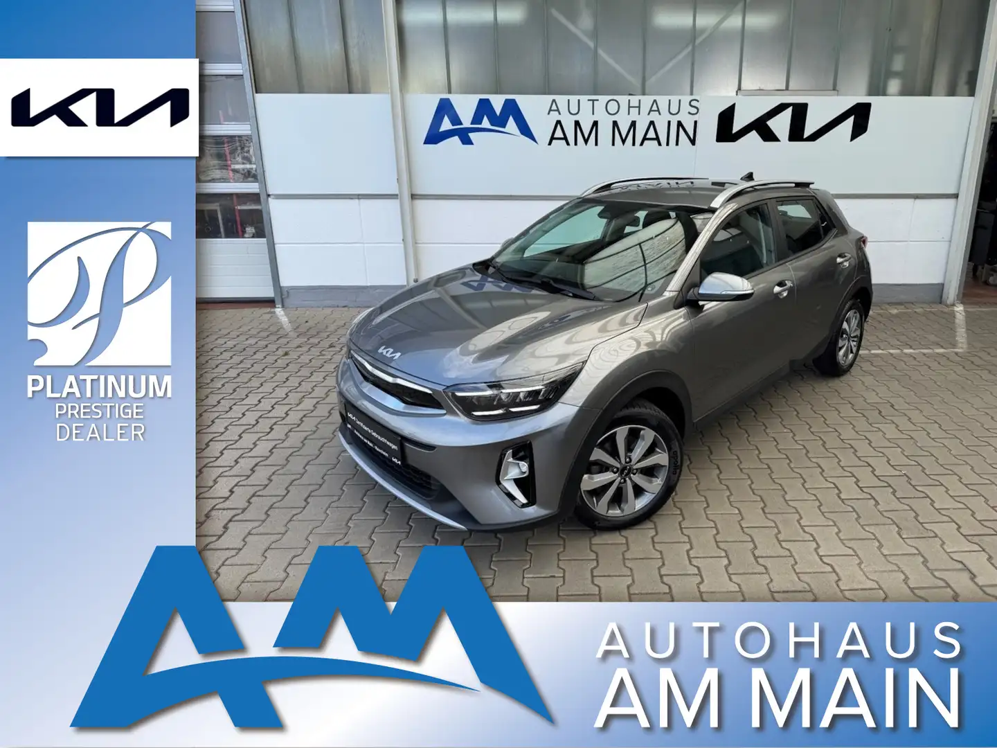 Kia Stonic 1.0T DCT Vision | LED Grau - 1
