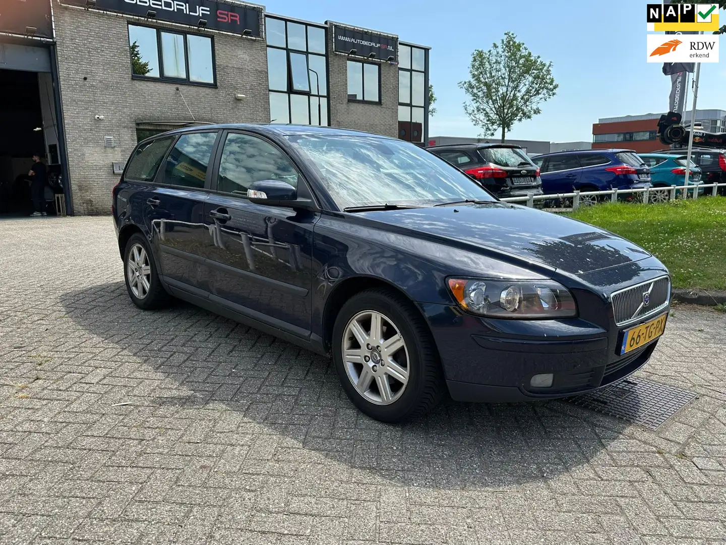 Volvo V50 2.0 Edition I Apk! Trekhaak! Airco! Blauw - 1