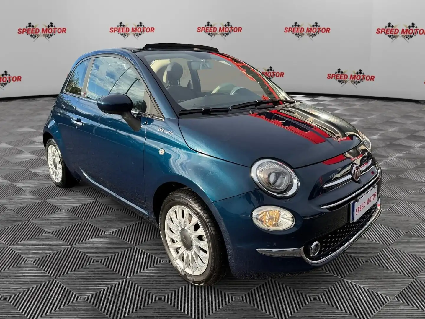Fiat 500 500 C 1.0 Hybrid Dolcevita, CARPLAY, PRONTA CONSE Blu/Azzurro - 1
