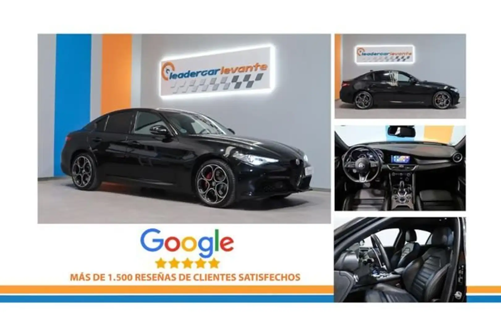 Alfa Romeo Giulia 2.0 GASOLINA 280CV VELOCE Negro - 2