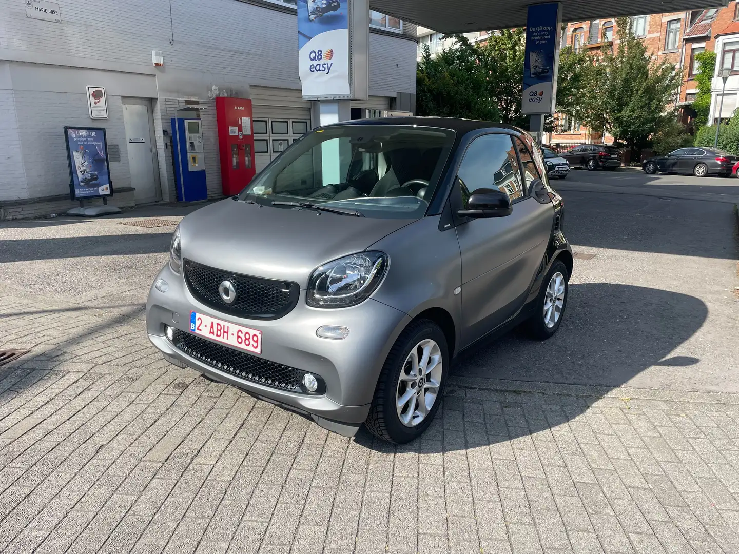 smart forTwo Fortwo coupé 0.9 Turbo Passion DCT Grijs - 1