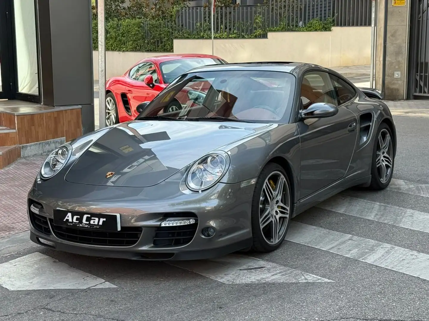 Porsche 911 Turbo Coupé Gris - 2
