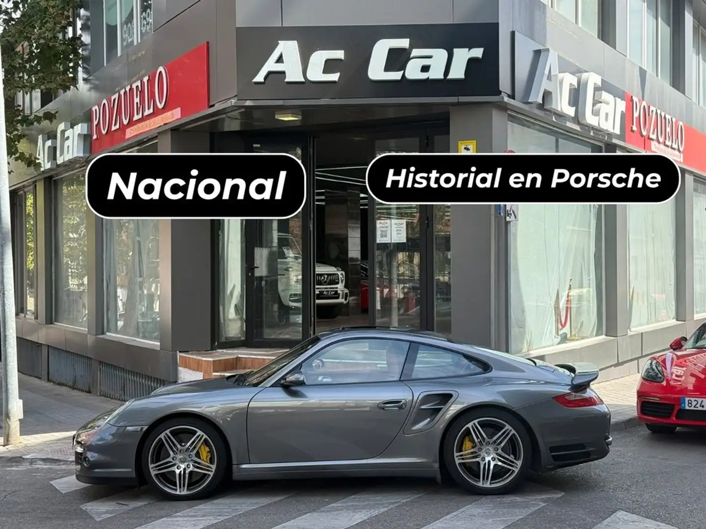 Porsche 911 Turbo Coupé Gris - 1