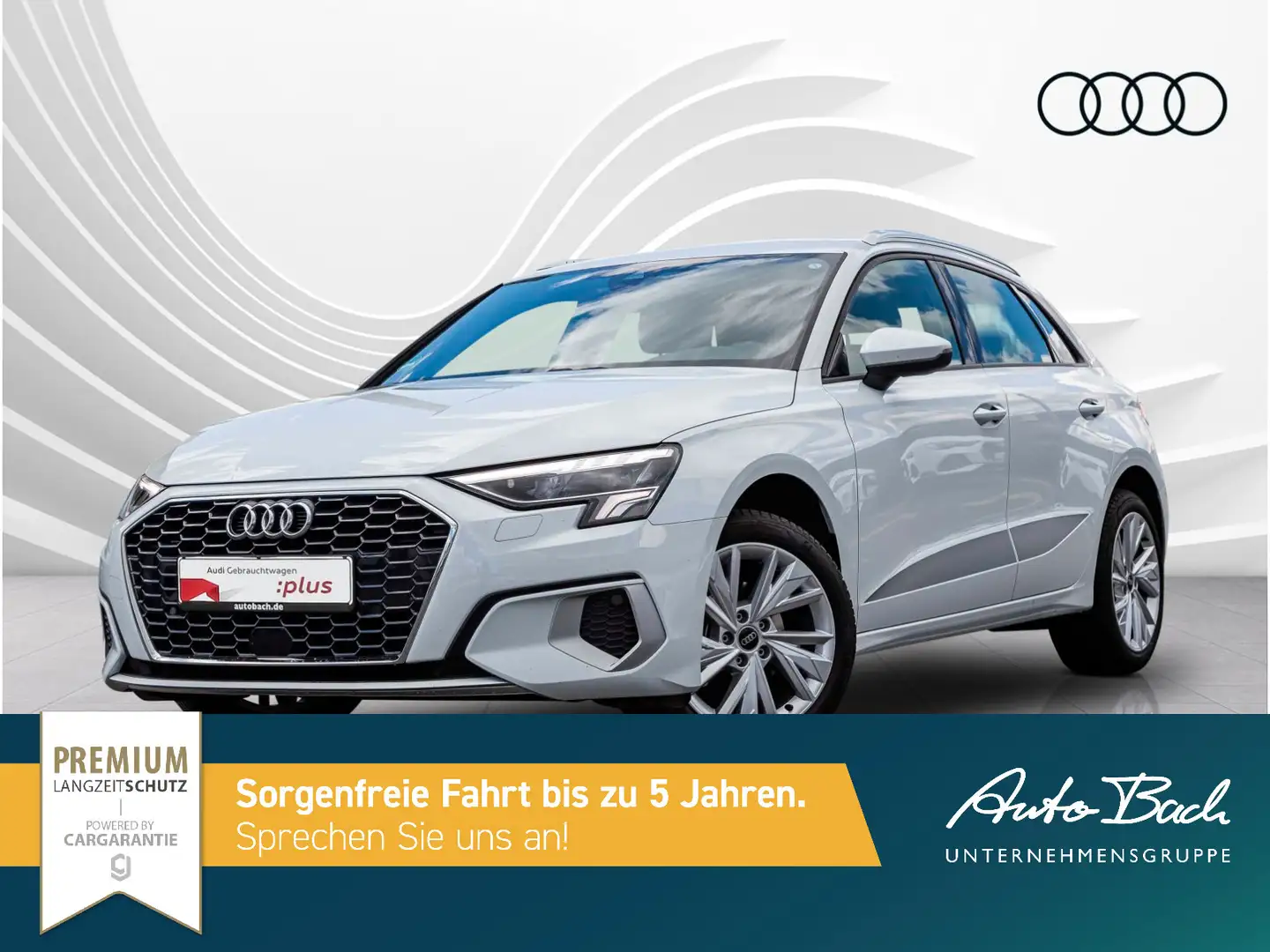 Audi A3 advanced 30TFSI Stronic LED GRA AHK Weiß - 2