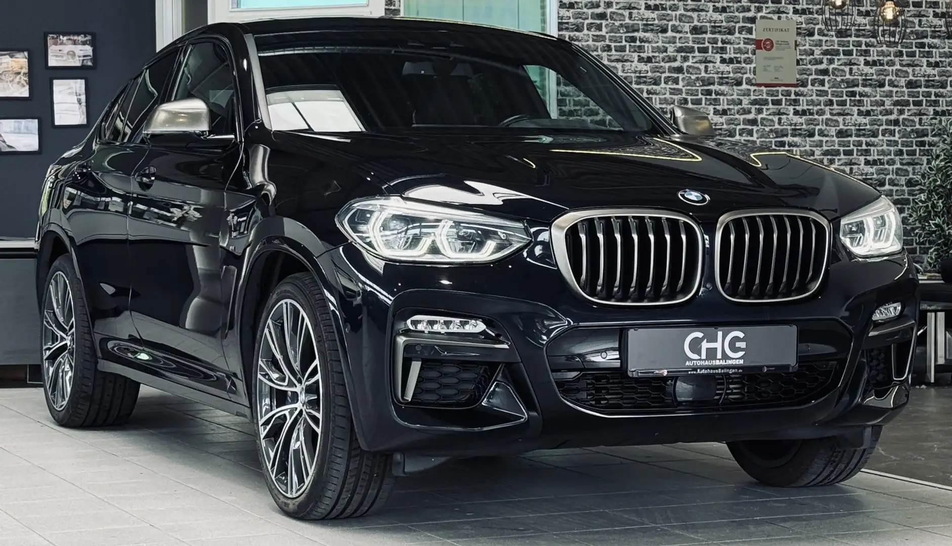 BMW X4 M40d |PANO|AHK|HUD|H&K|Kamera| Noir - 1