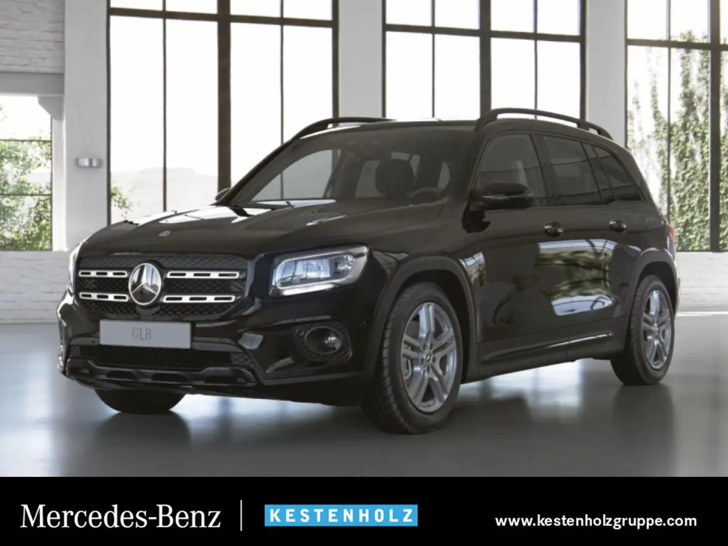 Mercedes-Benz GLB 220 d 4Matic Stdhzg Pano AHK Night Laderaump Schwarz - 1