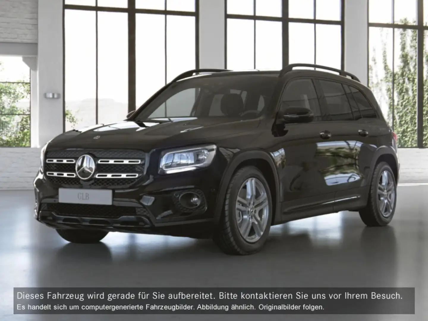 Mercedes-Benz GLB 220 d 4Matic Stdhzg Pano AHK Night Laderaump Schwarz - 2