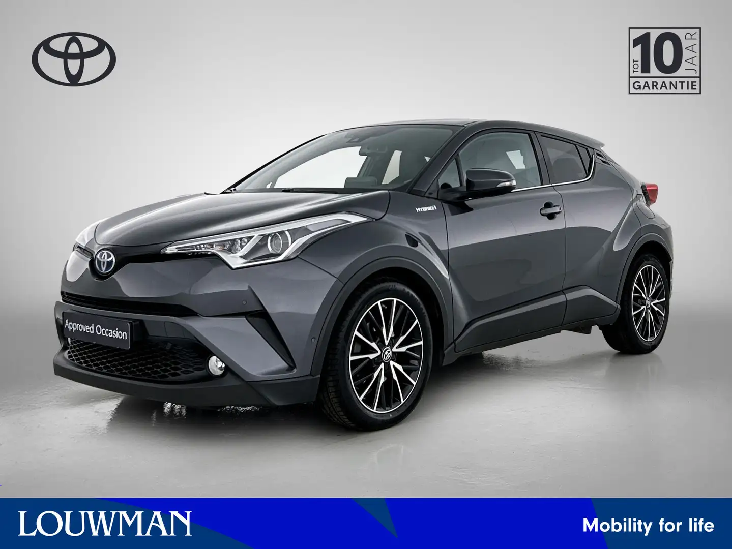 Toyota C-HR 1.8 Hybrid Executive | Trekhaak | Leder | Stoelver Grijs - 1