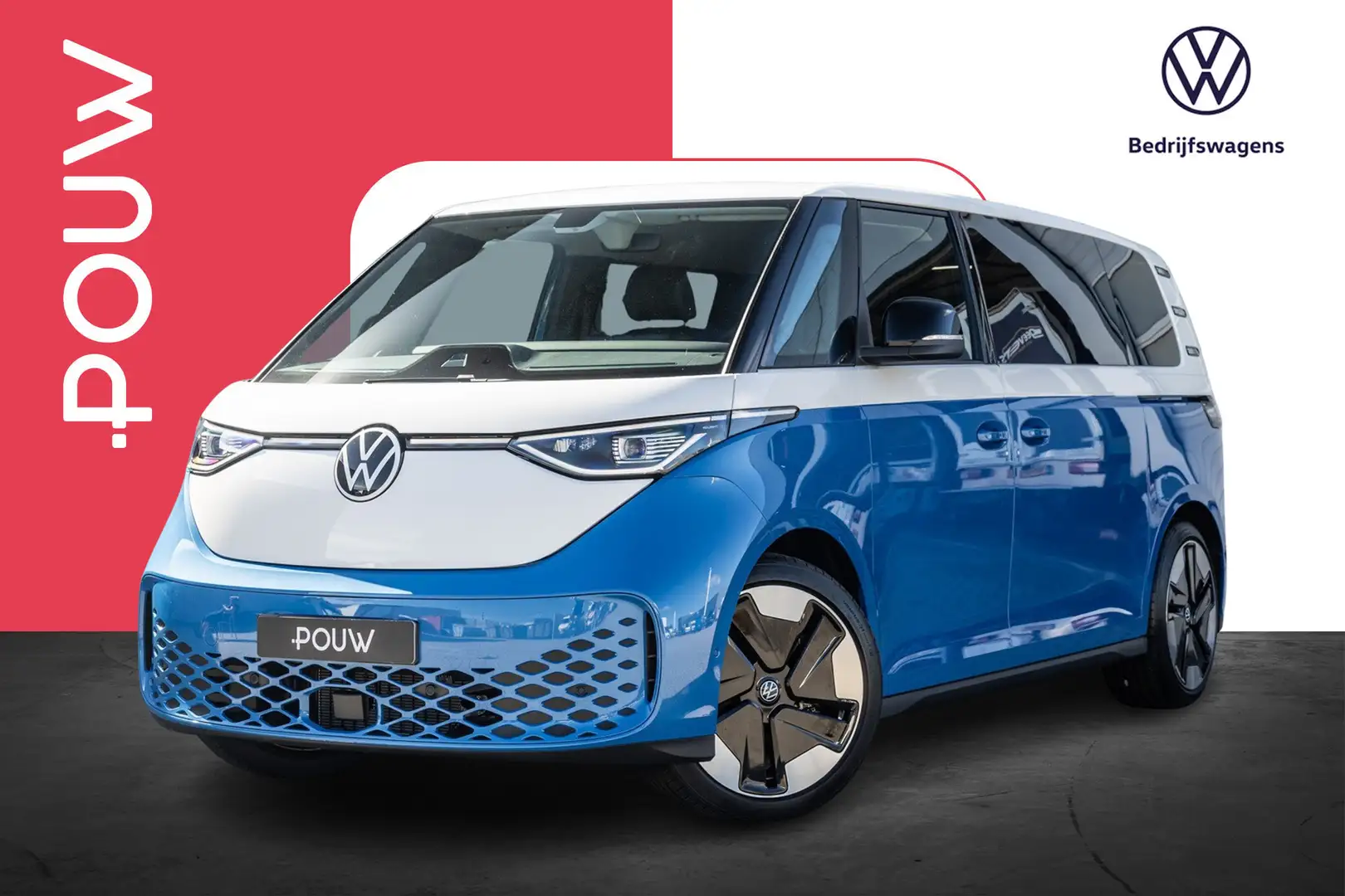 Volkswagen ID. Buzz 286pk Pro Bulli Elektromotor | LMV 21'' | Trekhaak Wit - 1