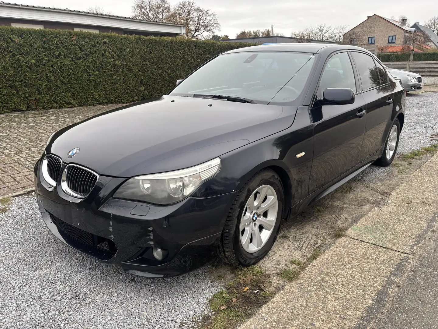 BMW 525 D Automaat M Pakket Fabrieksaf Carbon Black Euro 4 - 2