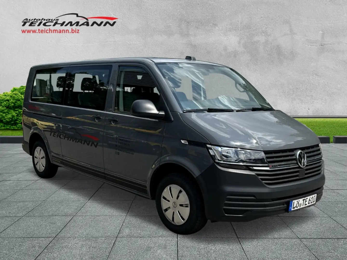 Volkswagen T6.1 Kombi lang 2.0 TDI 4MOTION +AHK+9Si+APP+GRA+ Grau - 2