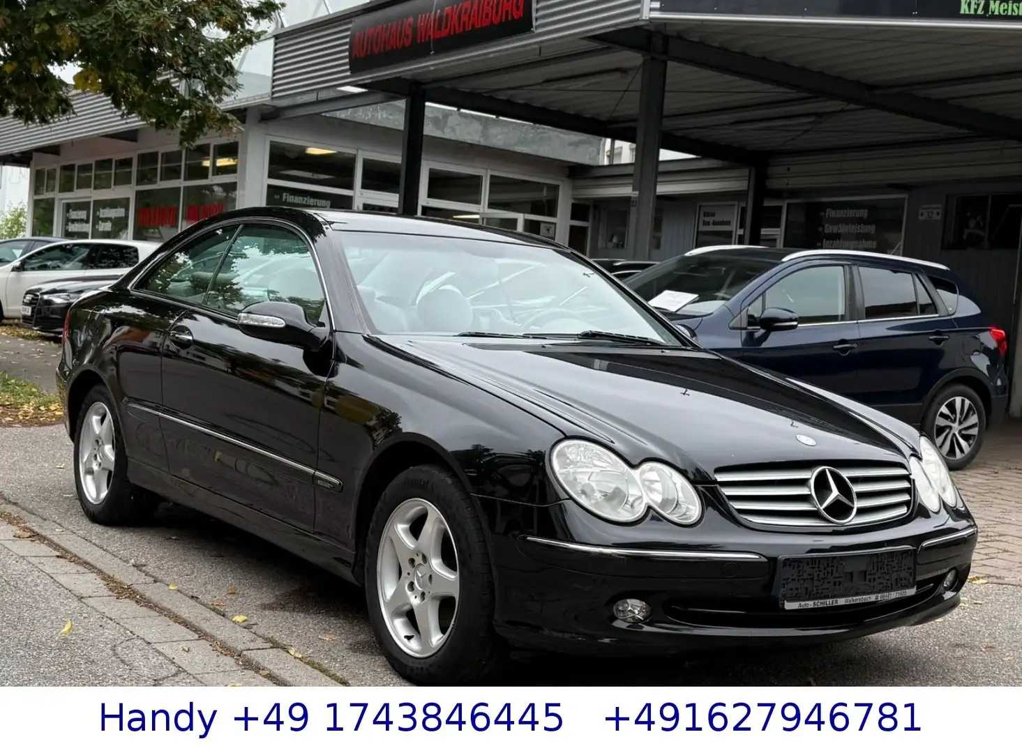 Mercedes-Benz CLK 200 Kompressor Automatik/TÜV AU NEU Noir - 1