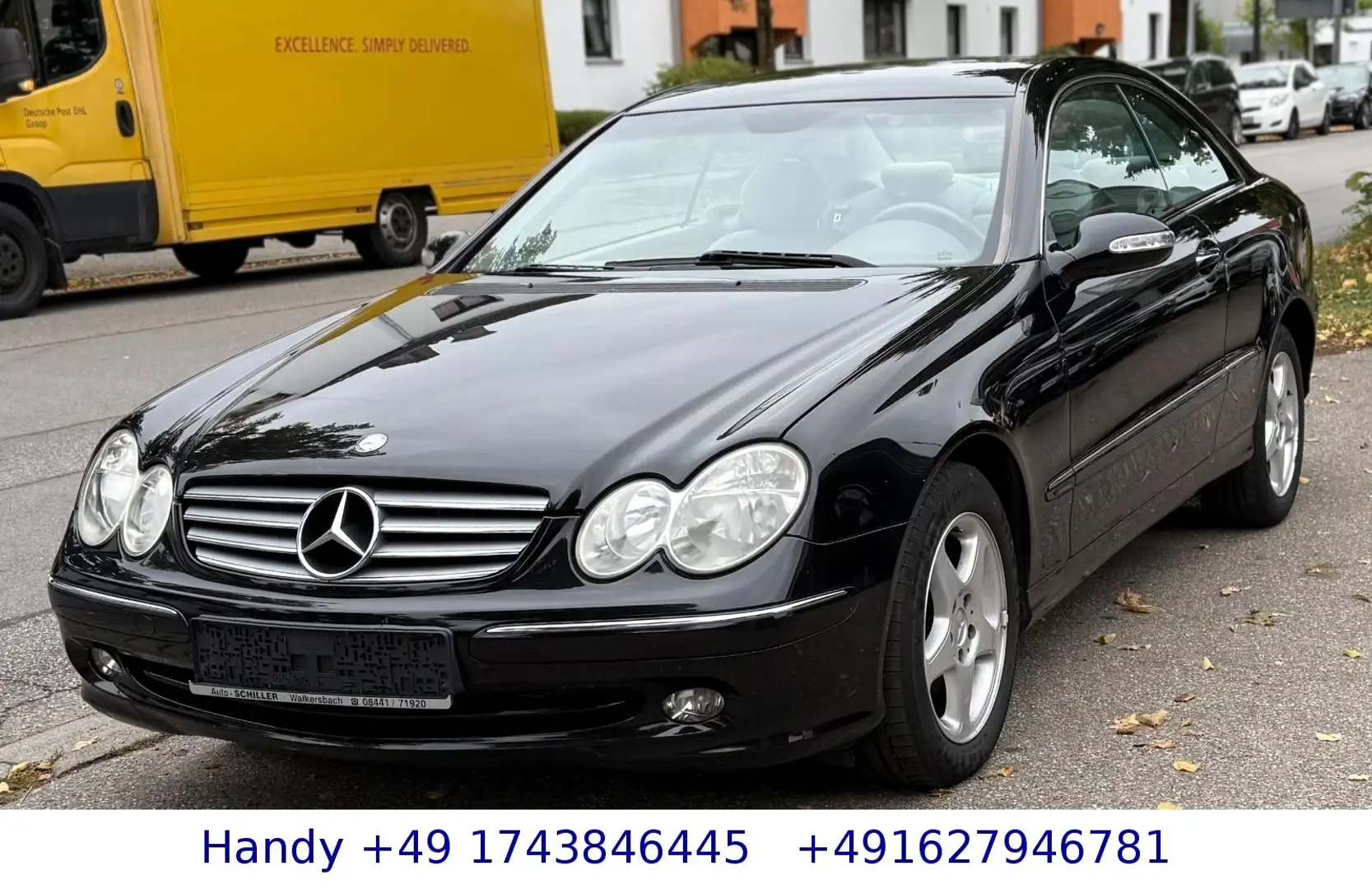 Mercedes-Benz CLK 200 Kompressor Automatik/TÜV AU NEU Noir - 2