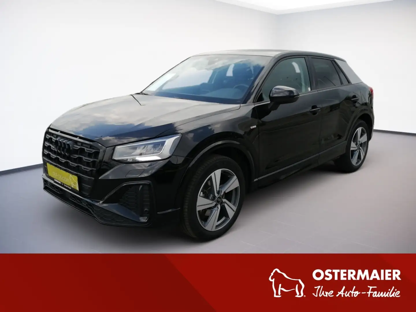 Audi Q2 S-LINE 35TDI 150PS.STRONIC.LED.NAVI.AC-AUTOM.AHK.K Schwarz - 1
