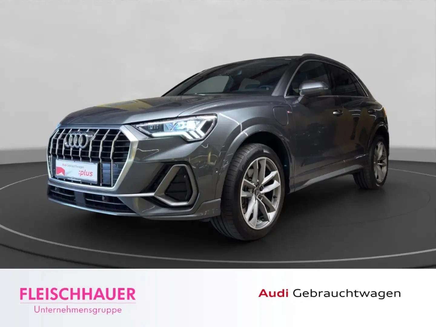Audi Q3 S line 45 TFSI e LED+ACC+AHK+RFK+CARPLAY+SHZ+VC+DA Grau - 1