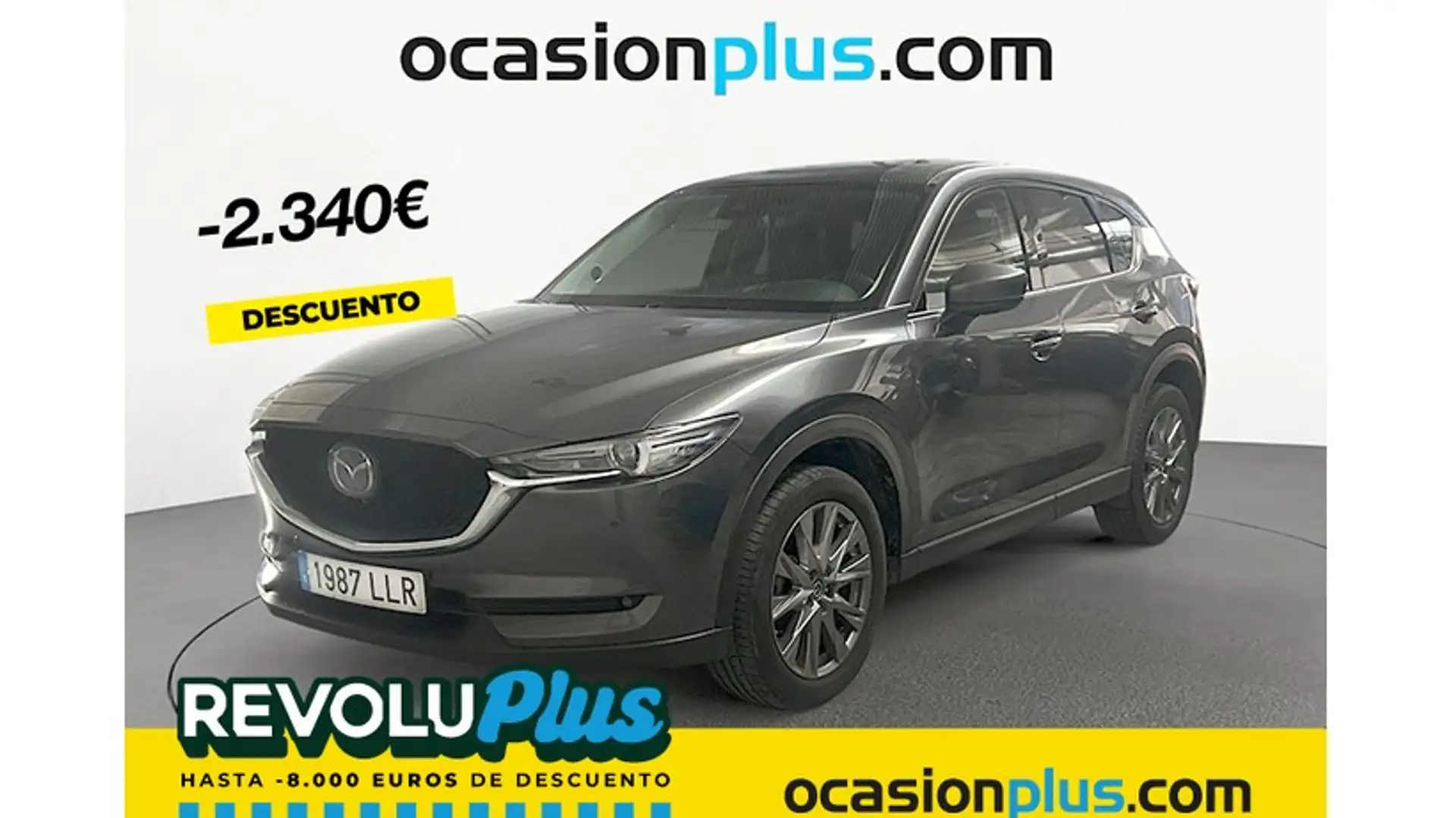 Mazda CX-5 2.0 Skyactiv-G Zenith 2WD Aut. 121kW Gris - 1