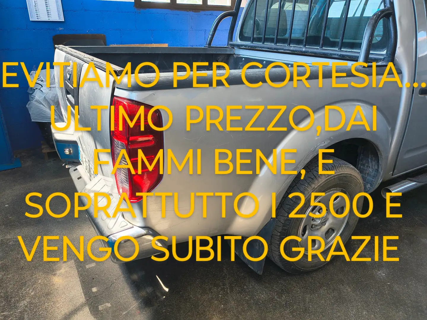 Nissan Navara d.cab 2.5 dci LE 174cv, LEGGERE DESCRIZIONE. Argento - 2